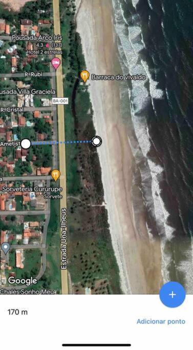 Casa A 170M Da Praia Com Vista Para O Mar Ilhéus Exteriör bild